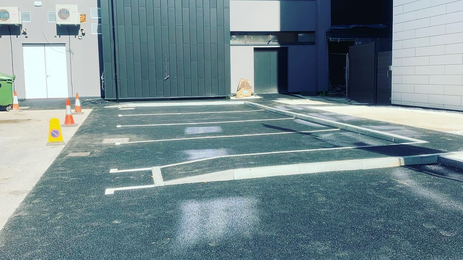 Car park line marking completed by London Tar in Surrey & London